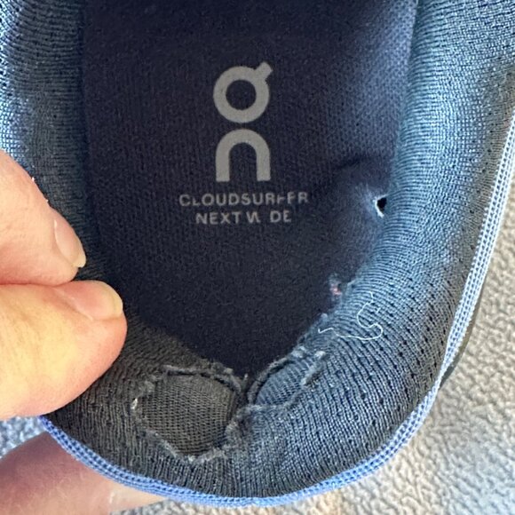 On Running Sneaker Womens 10 Eur 42 Cloudstratus Marina Magnet Active - Picture 5 of 11